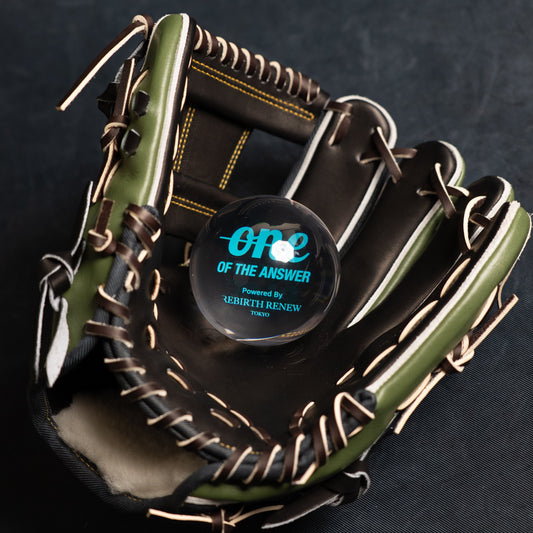ONE OF THE ANSWER 型付け用ボール GLOVE MATE グラブメイト