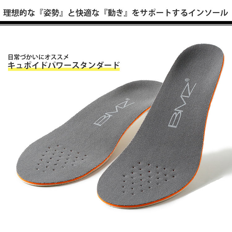 足が速くなった!腰の痛みが和らいだ!?BMZインソール「スタンダード」ウォーキングなどにおすすめ! 特許を取得した立方骨(cuboid)理論